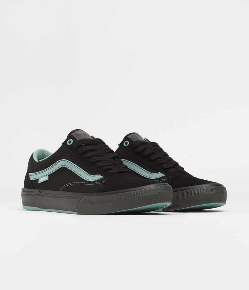 Vans BMX Old Skool Shoes in Black and Teal