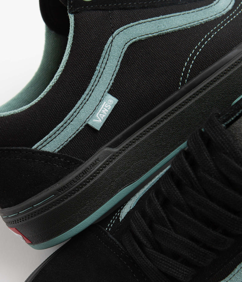 Vans BMX Old Skool Shoes in Black and Teal