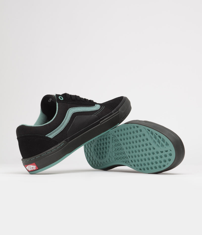 Vans BMX Old Skool Shoes in Black and Teal