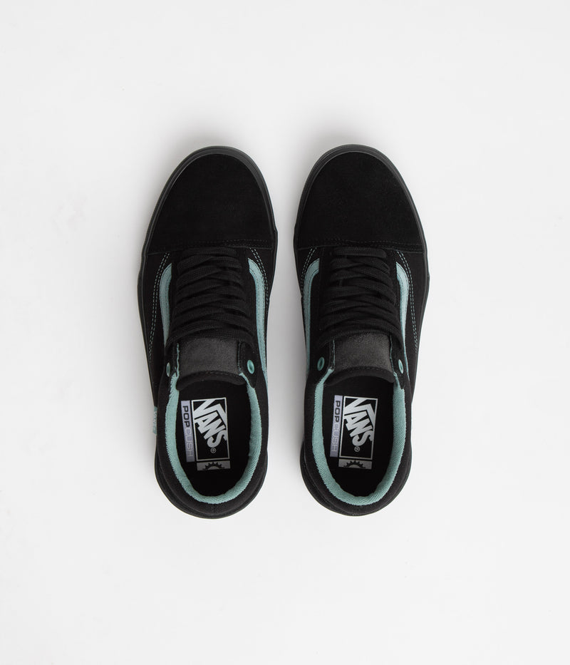 Vans BMX Old Skool Shoes in Black and Teal