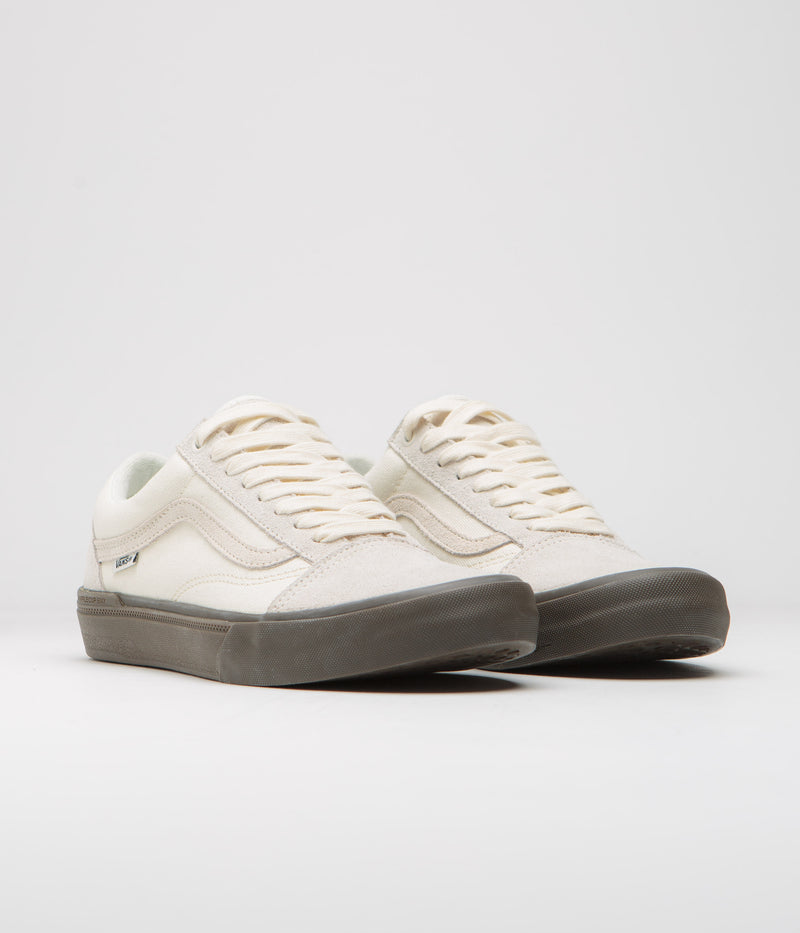Vans BMX Old Skool Shoes in Marshmallow and Gum