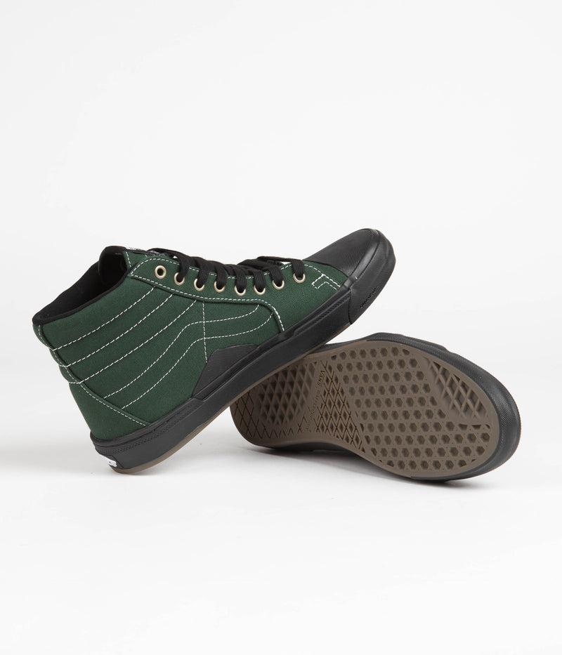 Vans BMX SK8-Hi 238 Shoes in (Dakota Roche) Green and Black