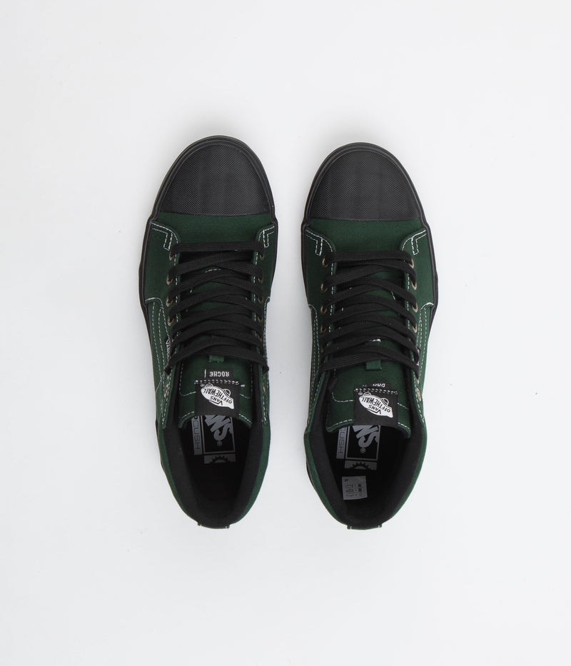 Vans BMX SK8-Hi 238 Shoes in (Dakota Roche) Green and Black
