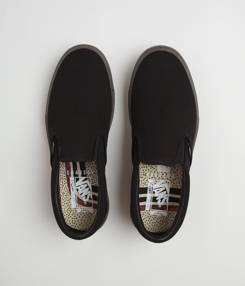 Vans BMX Slip-On Shoes in (Dennis Enarson) Black and Multi