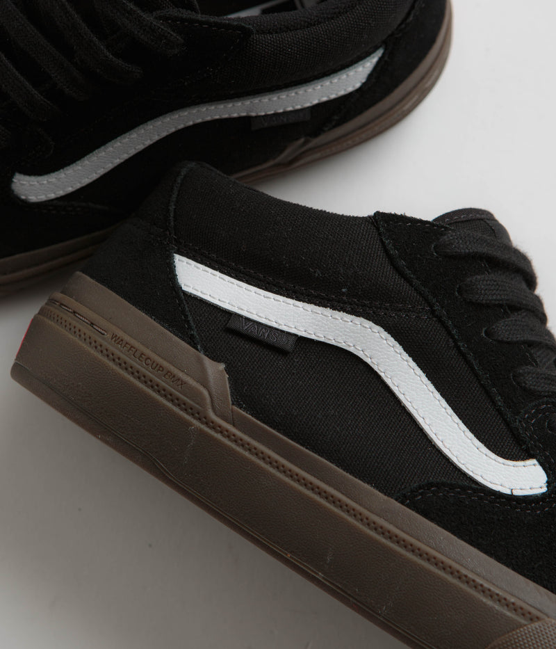 Vans BMX Style 114 Shoes in Black and Dark Gum