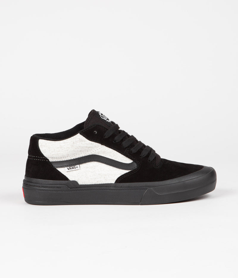 Vans BMX Style 114 Shoes in (Fast And Loose) Black