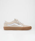 Vans Chukka Low Sidestripe Shoes in French Oak
