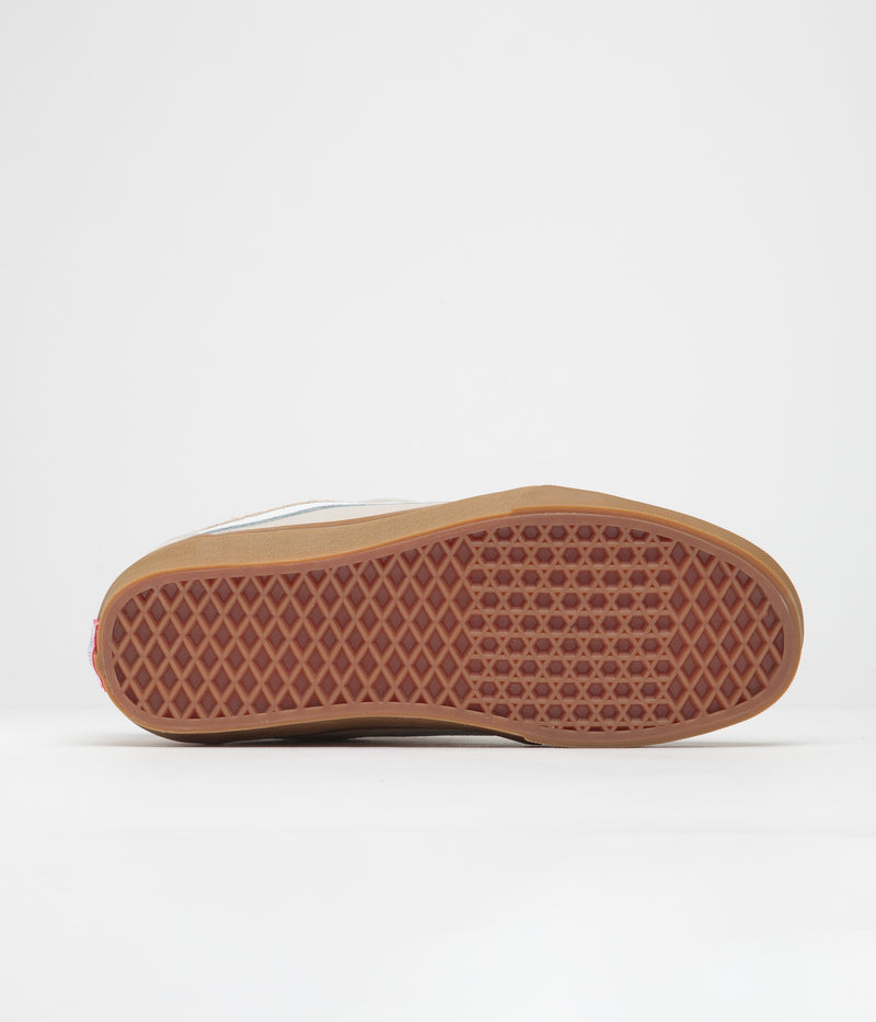 Vans Chukka Low Sidestripe Shoes in French Oak