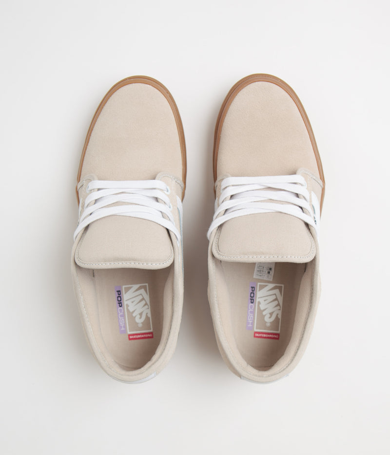 Vans Chukka Low Sidestripe Shoes in French Oak