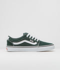 Vans Chukka Low Sidestripe Shoes in Green Gables