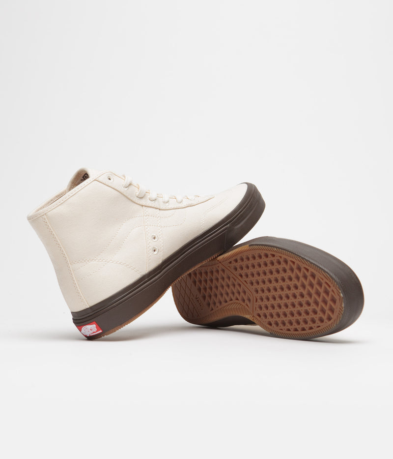 Vans Crockett High Decon Shoes in (Quasi) White