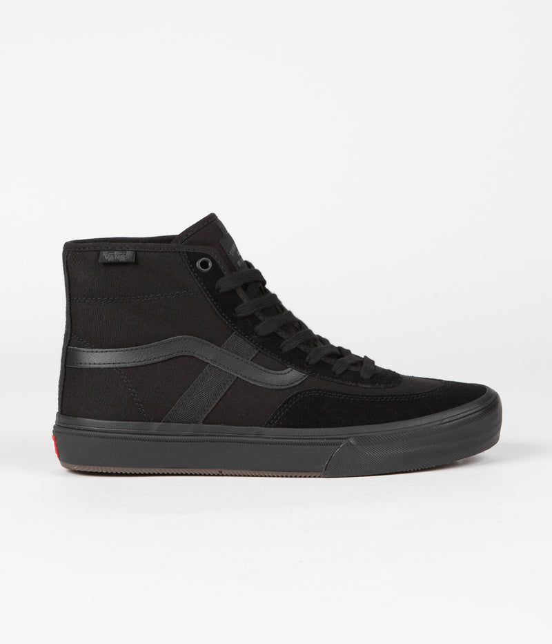 Vans Crockett High Shoes in Black