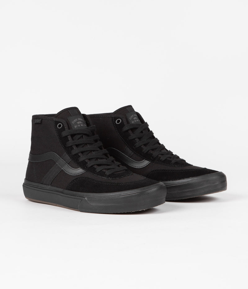 Vans Crockett High Shoes in Black
