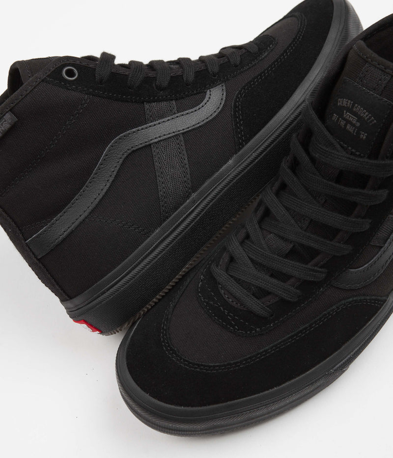 Vans Crockett High Shoes in Black