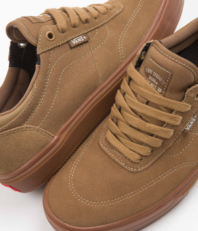 Vans Gilbert Crockett Shoes in Brown and Gum