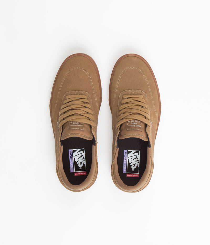 Vans Gilbert Crockett Shoes in Brown and Gum