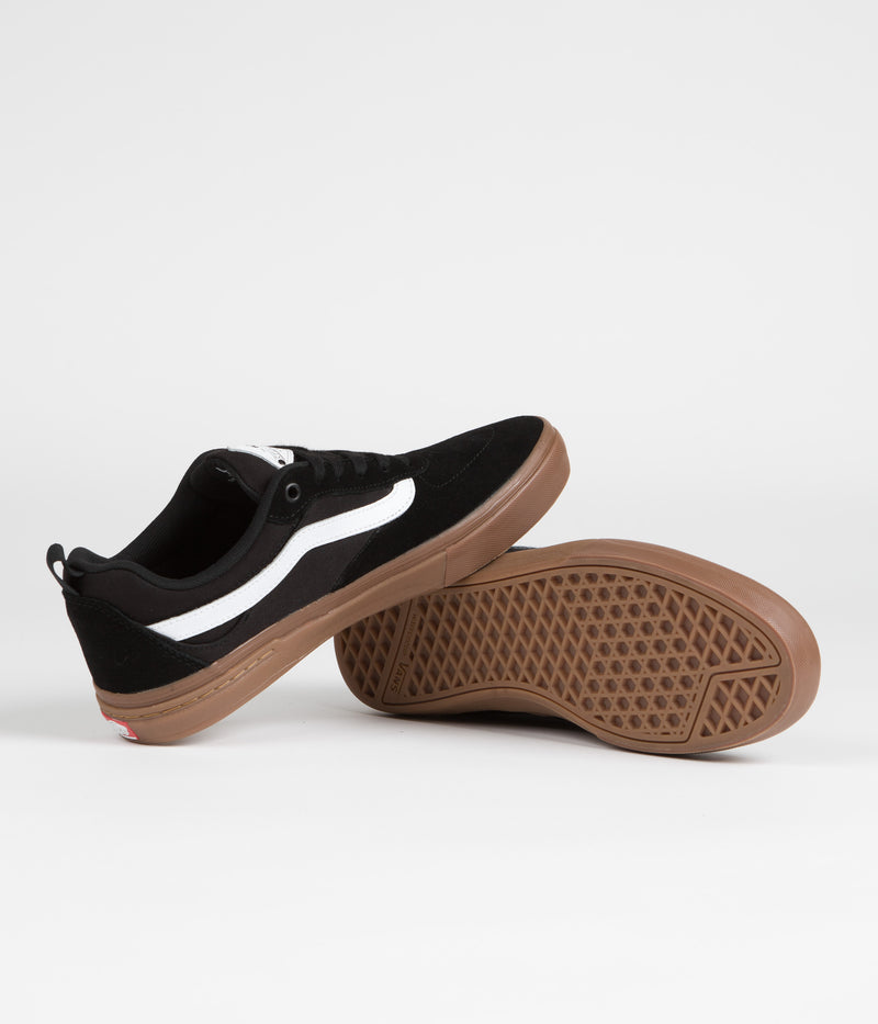 Vans Kyle Walker Pro Shoes in Black and Gum / White