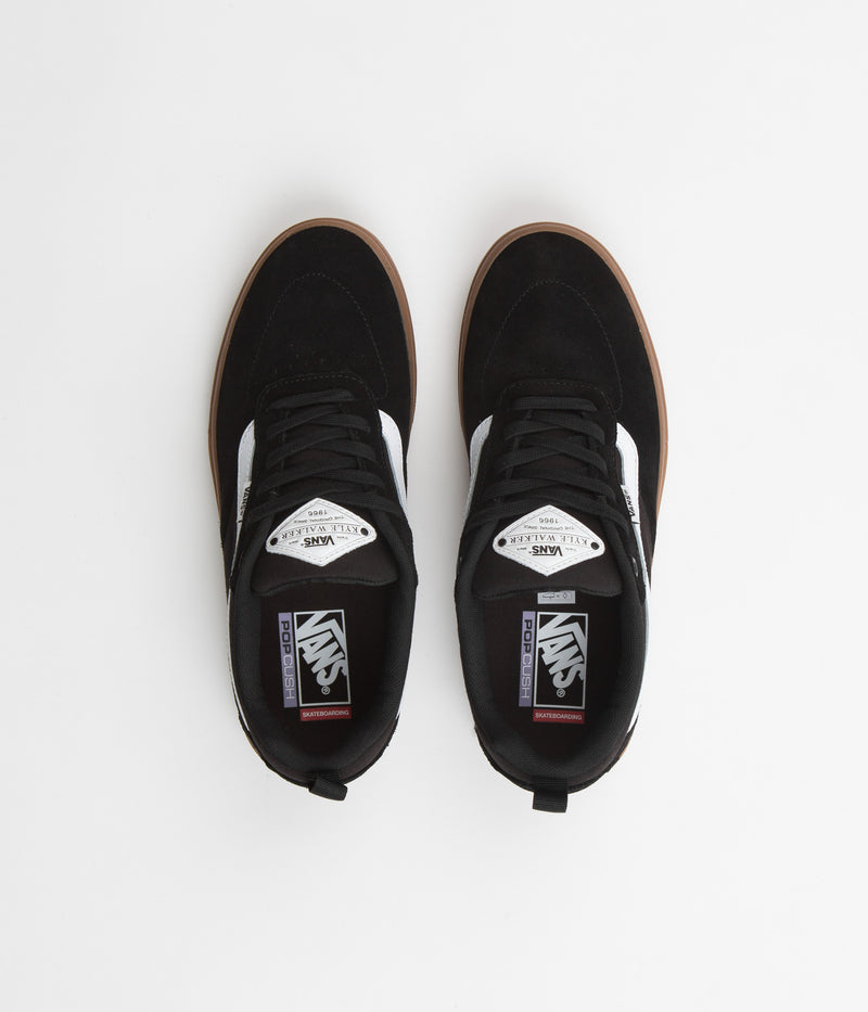 Vans Kyle Walker Pro Shoes in Black and Gum / White