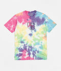 Vans Off The Wall Skate Classics Oval Wash T-Shirt in Tie Dye