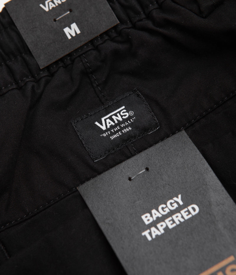 Vans Range Baggy Tapered Pants in Black
