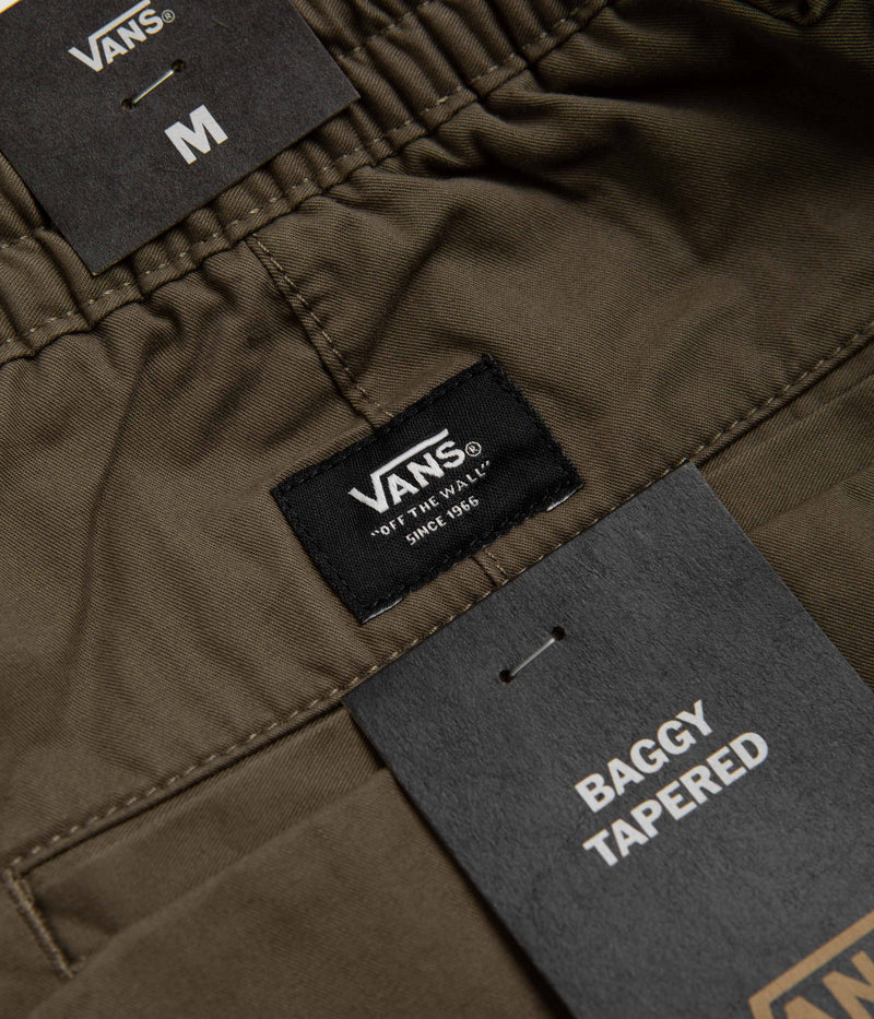 Vans Range Baggy Tapered Pants in Canteen