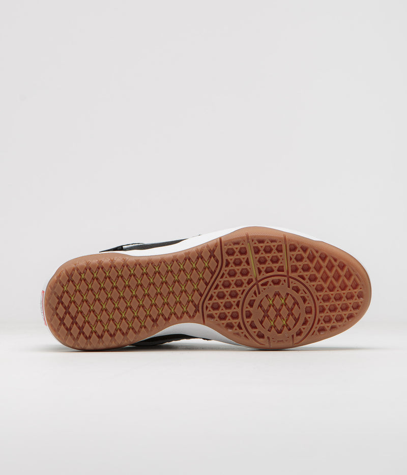 Vans Rowan 2 Shoes in Black and White / Gum