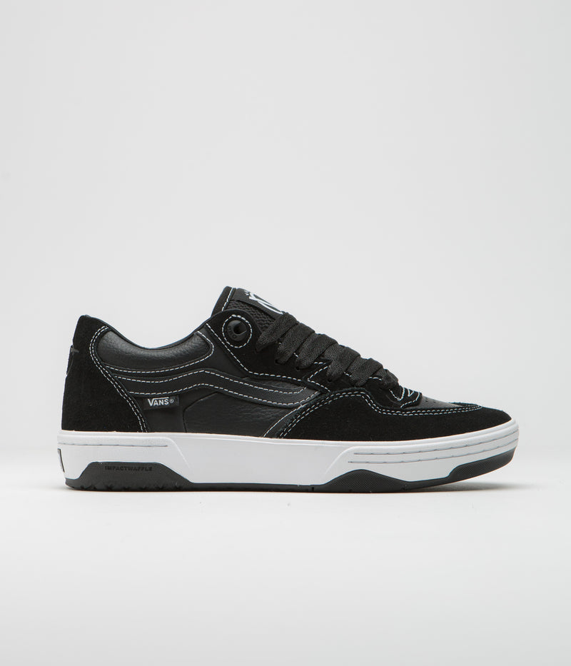 Vans Rowan 2 Shoes in Black and White