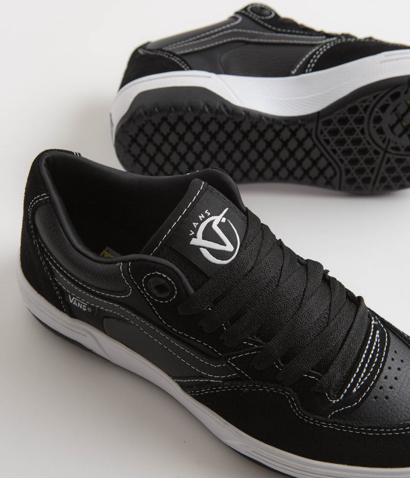 Vans Rowan 2 Shoes in Black and White