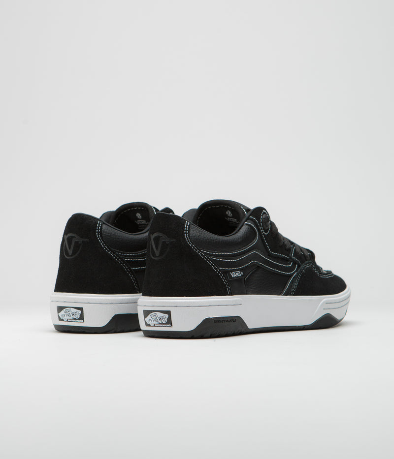 Vans Rowan 2 Shoes in Black and White