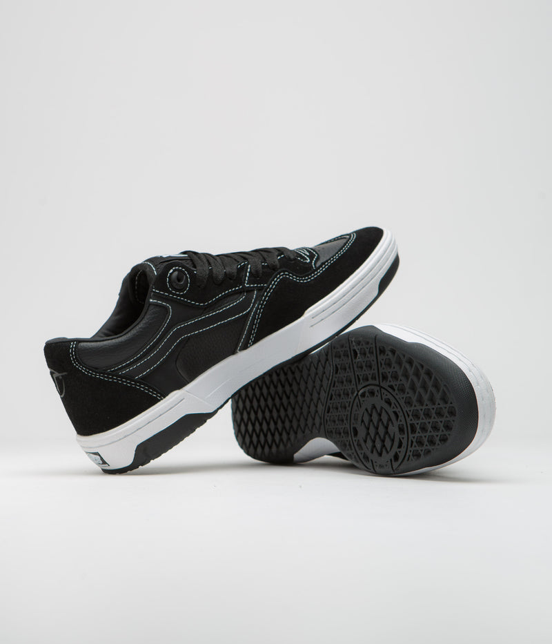 Vans Rowan 2 Shoes in Black and White