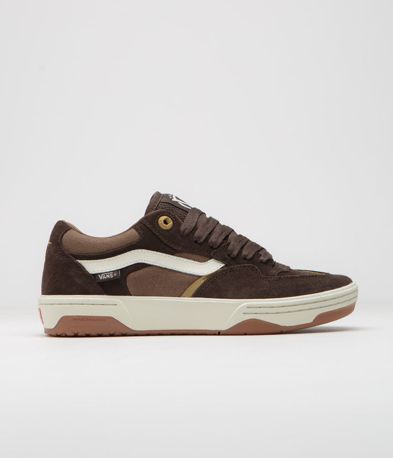 Vans Rowan 2 Shoes in Chocolate Brown