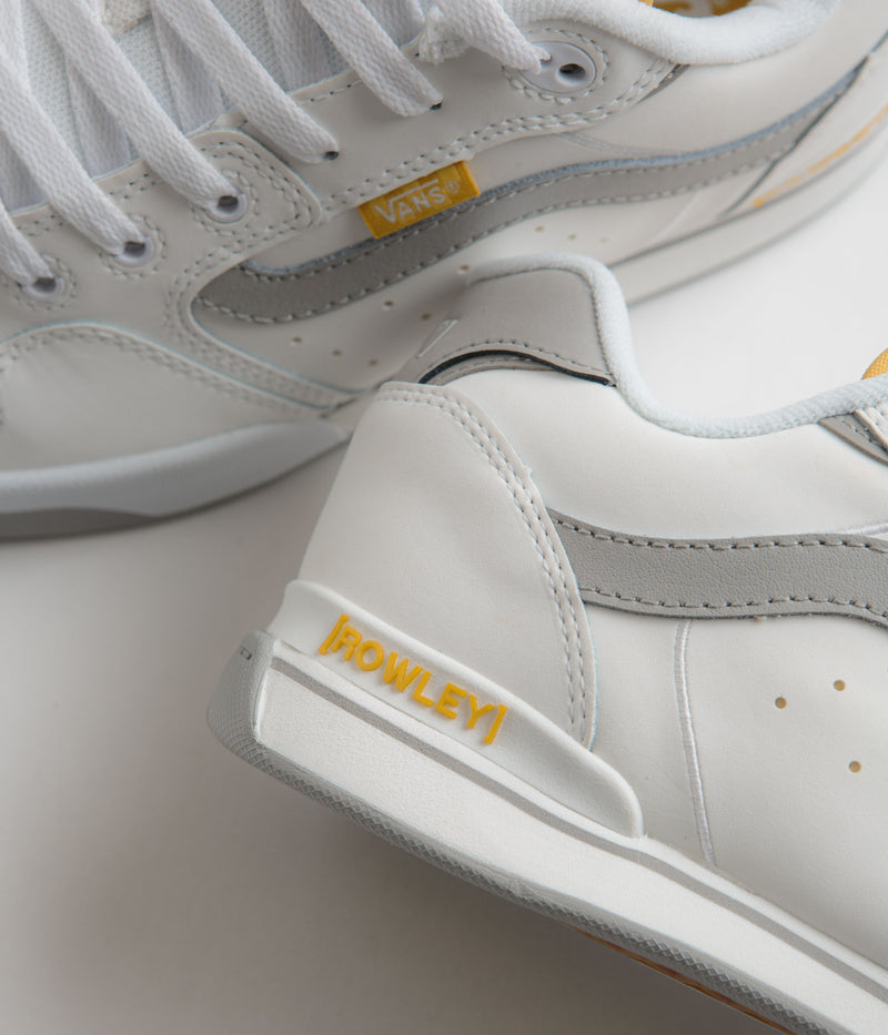 Vans Rowley XLT Shoes in White and Grey