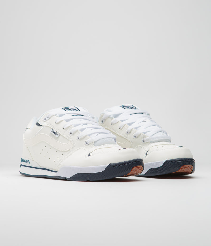 Vans Rowley XLT Shoes in White and Navy