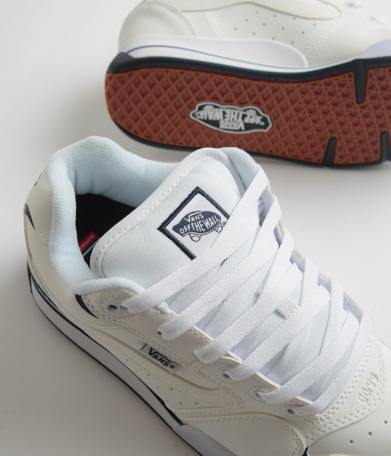 Vans Rowley XLT Shoes in White and Navy