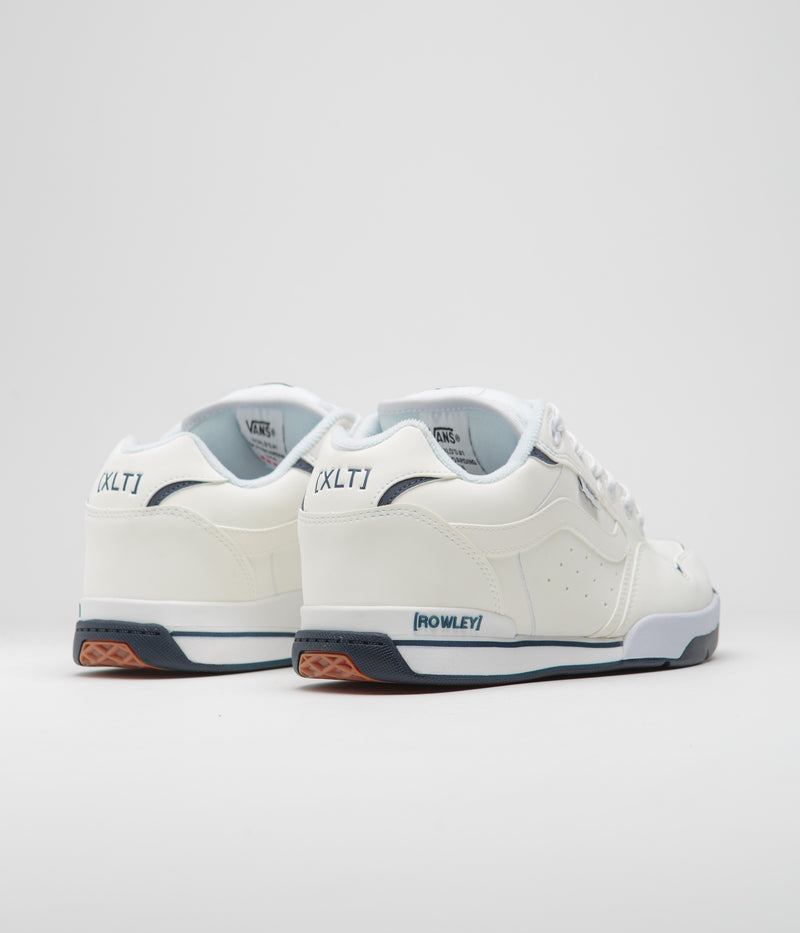 Vans Rowley XLT Shoes in White and Navy