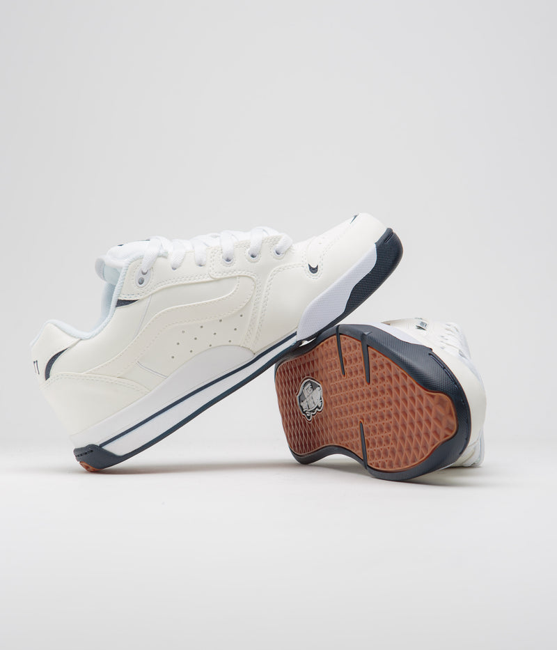 Vans Rowley XLT Shoes in White and Navy