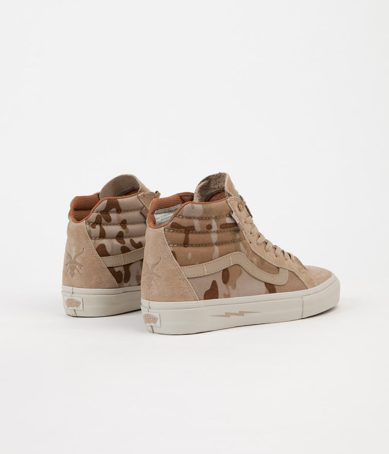 Vans Sk8-Hi Notchback (Defcon) Shoes in Arid MultiCam