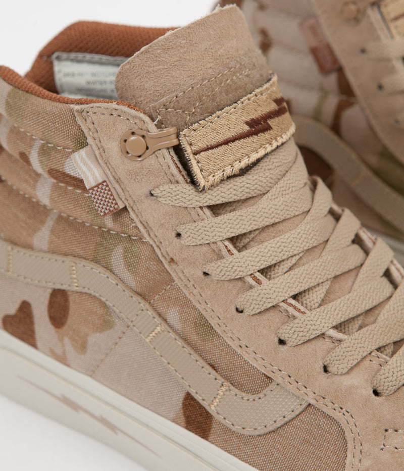 Vans Sk8-Hi Notchback (Defcon) Shoes in Arid MultiCam