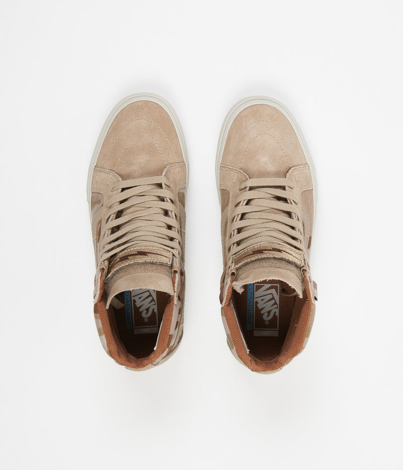 Vans Sk8-Hi Notchback (Defcon) Shoes in Arid MultiCam