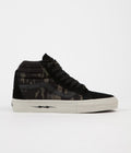 Vans Sk8-Hi Notchback (Defcon) Shoes in Black MultiCam