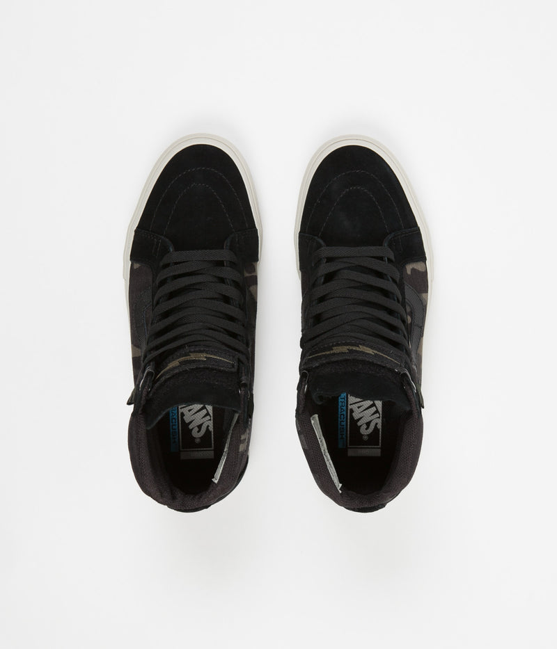 Vans Sk8-Hi Notchback (Defcon) Shoes in Black MultiCam