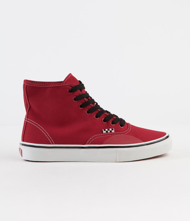 Vans Skate Authentic High LTD Shoes in (Andrew Allen) Red and Hockey