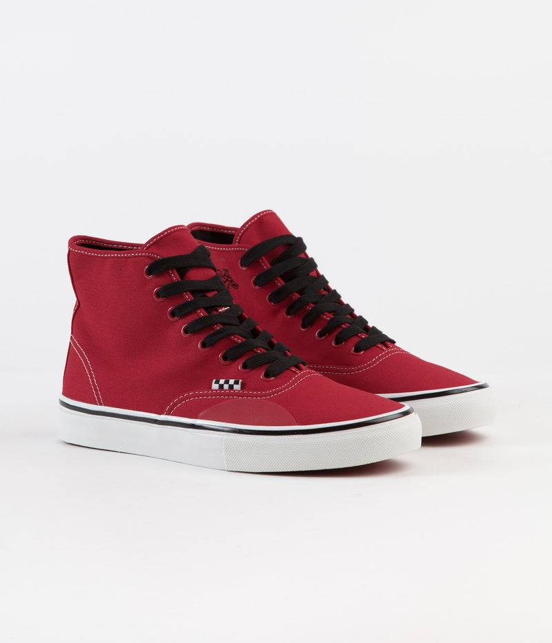 Vans Skate Authentic High LTD Shoes in (Andrew Allen) Red and Hockey