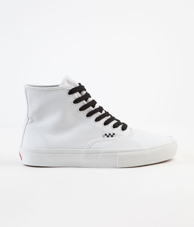 Vans Skate Authentic High LTD Shoes in (Andrew Allen) White and Hockey