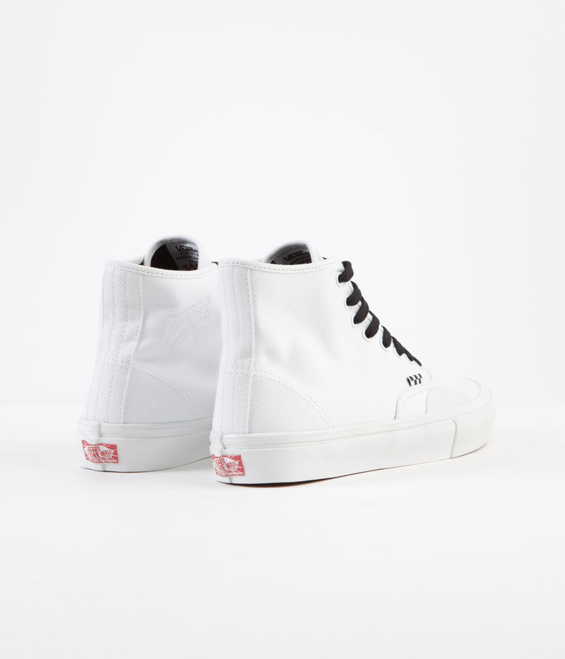 Vans Skate Authentic High LTD Shoes in (Andrew Allen) White and Hockey
