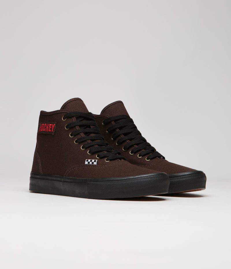 Vans Skate Authentic High Shoes in (Hockey Skateboards) Snake Skin