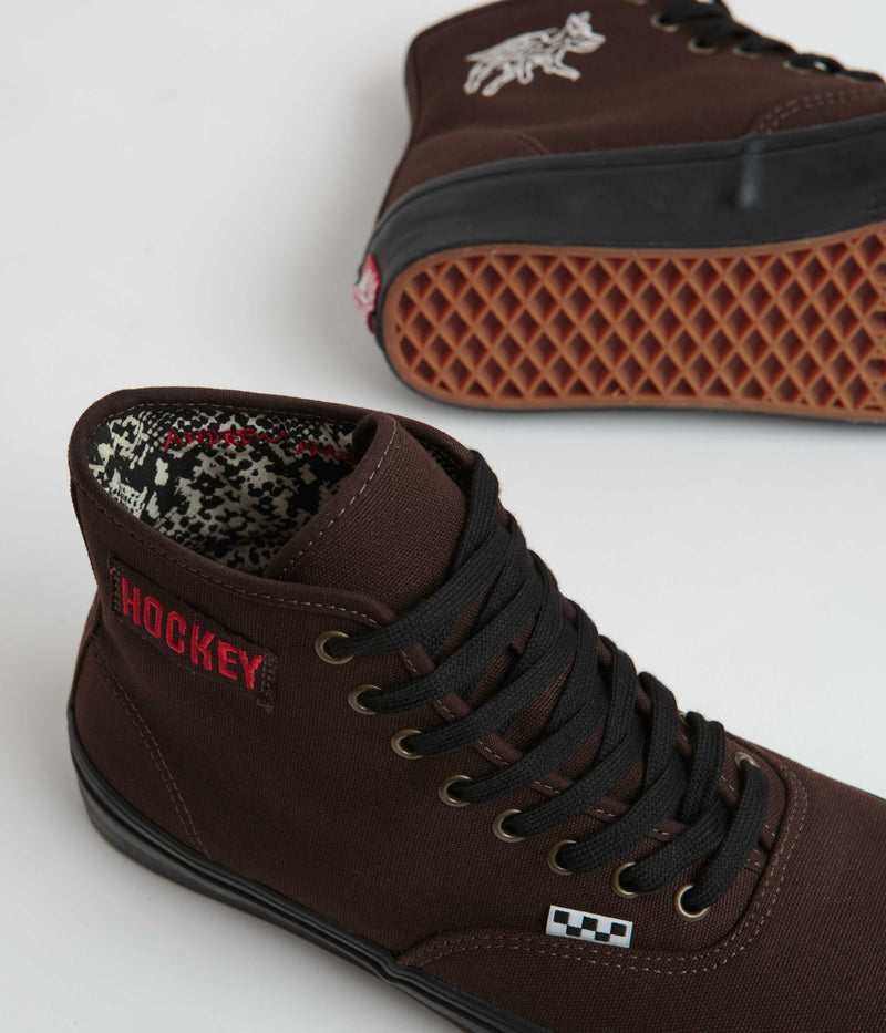Vans Skate Authentic High Shoes in (Hockey Skateboards) Snake Skin