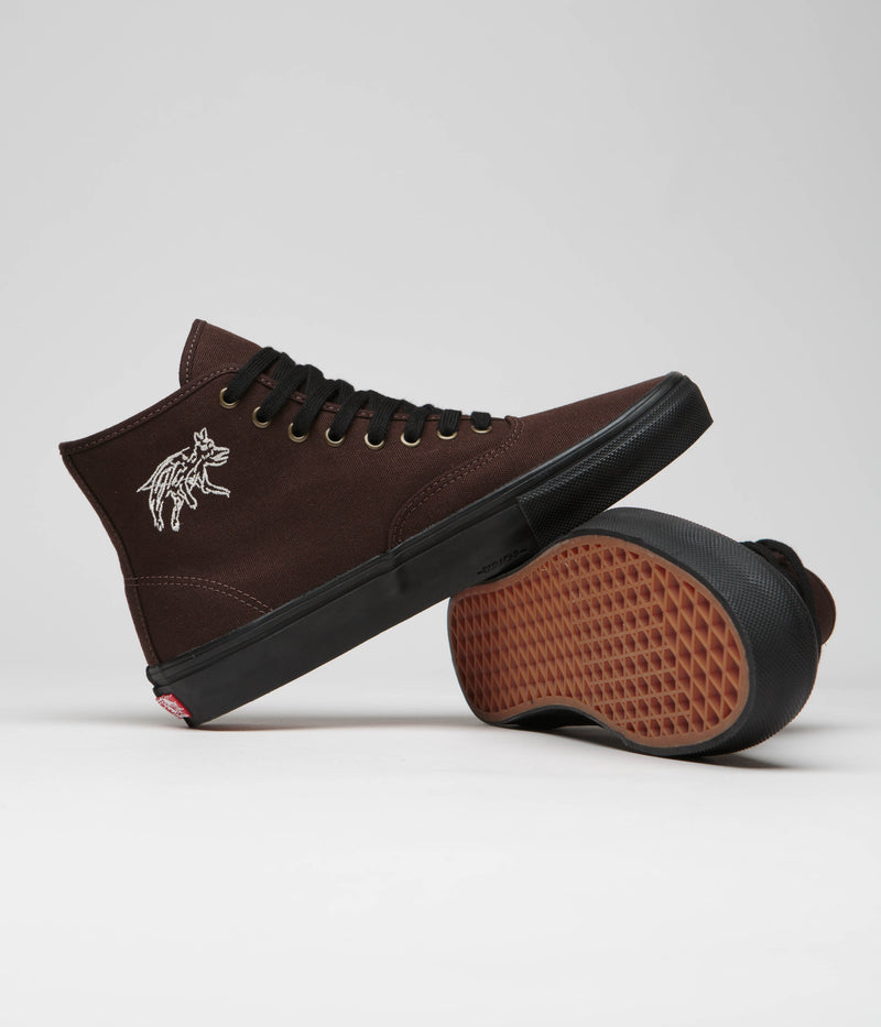 Vans Skate Authentic High Shoes in (Hockey Skateboards) Snake Skin