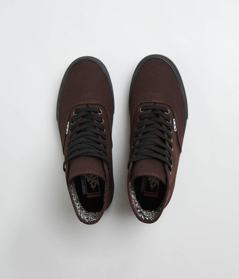 Vans Skate Authentic High Shoes in (Hockey Skateboards) Snake Skin