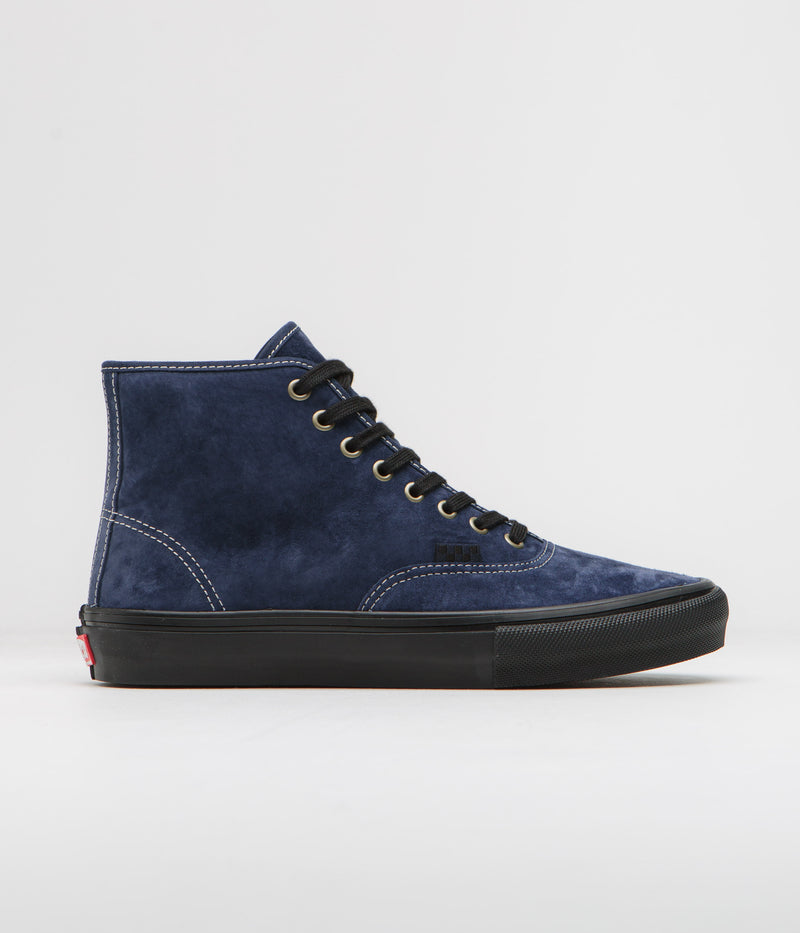 Vans Skate Authentic High Shoes in Navy and Black